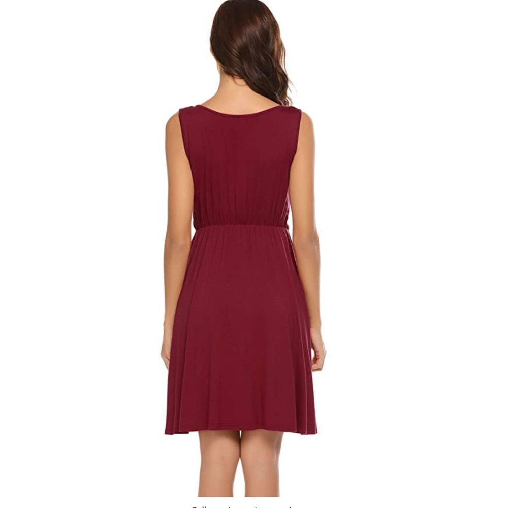 📦 Maternity & Nursing Dress ( L-22) - Picture 5 of 6